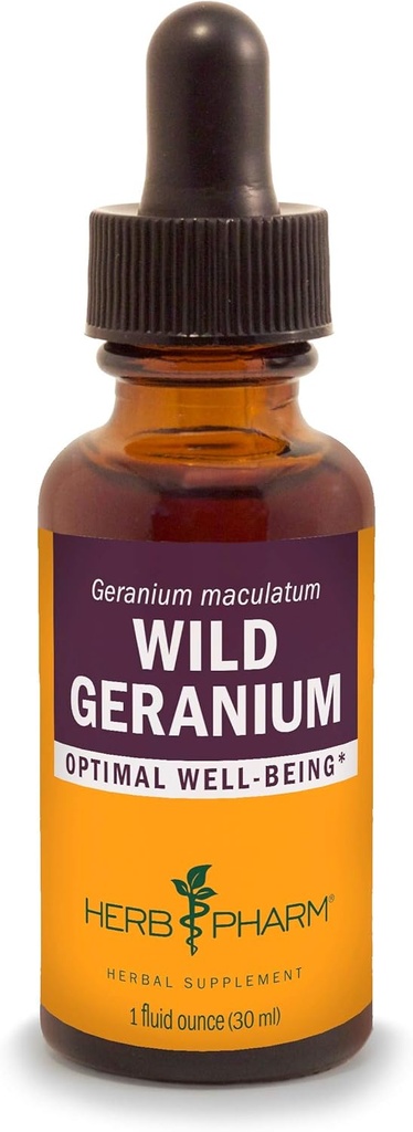 Herb Pharm Wild Geranium (Cranesbill) Vedel ekstrakt - 1 Ounce
