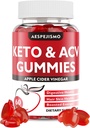 Keto ACV Gummies - Apple Cider Äädikas Gummies B12 energia ja heaolu, 1500mg, toetab Ketosis, naistele ja meestele, Vegan, Gluteenivaba, 60 Gummies