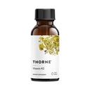 THORNE - K2-vitamiini vedelik (1 mg tilga kohta) - kontsentreeritud K2-vitamiini täiendus südame ja luude toetamiseks * - gluteeni, piima ja sojavaba - 1 Fl Oz