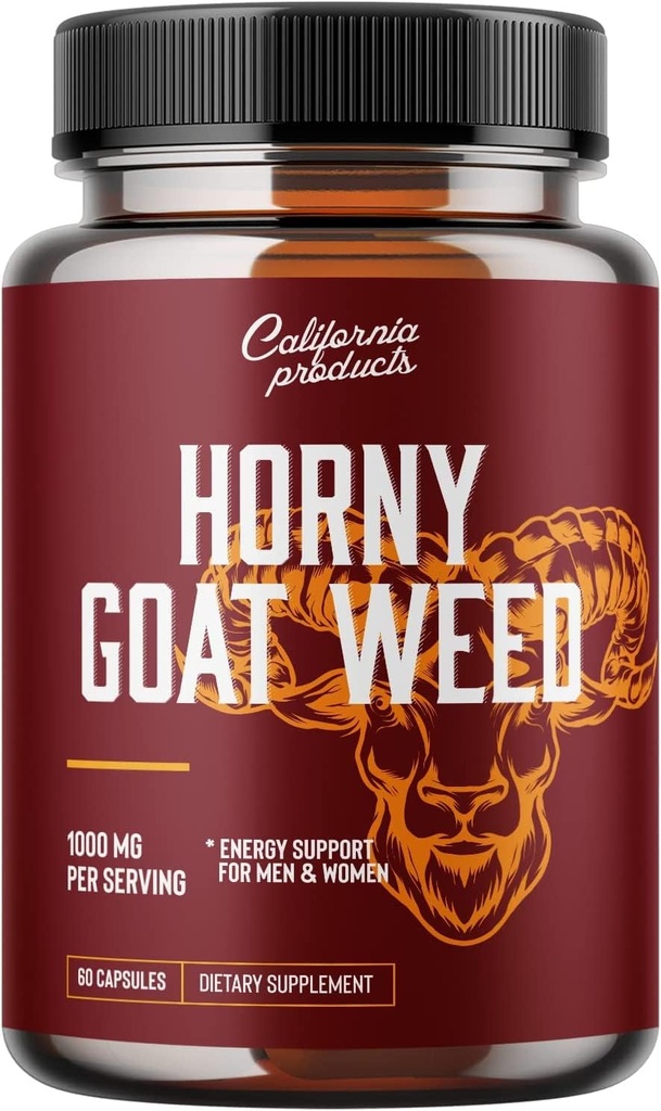 Horny Goat Weed Complex 1000 mg Horny Goat Weed Extract and Extra Strength Tongkat Ali Root Powder Natural Maca Juur Extract Maca Juur Pulber