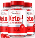 Raize labs - Keto Bites ACV Gummies Advanced Kaalulangus, Kõik Natural Apple Siidri Äädikas Supplement (180 Gummies)