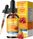 Berberine Supplement Vedel tilgad - Berberine 1500mg koos Ceylon Cinnamon, Bitter Melon, Banaba Leaf, Kurkum immuunsuse, seedesüsteem, südametoetus, looduslik ananassimaitse, 2 Fl Oz