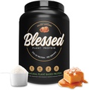 Õnnistatud Vegan Valgu Pulber - Taimne Valk Pulber Toiduaine Asendusvalgu Shake, 23g Peavalgu Powder, Piimavaba, Gluteenivaba, Sojavaba, Ei Suhkru Lisatud, 30 Servings (Soolatud Karamell)