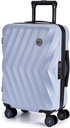 BAGSMART Kandke pagasit 22x14x9 Airline Heakskiidetud, PC Hardside Kohvrid, 20 Inch Carryon Spinner Wheels, Travel Pagas Kerge rullides Kohvrid Meeste Naistele (Purple)
