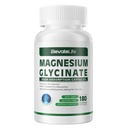 Magneesiumglütsinaat 400 MG ühe serveerimise kohta 100% kelaaditud kõrge imendumise jaoks, õrn kõhul, mitte-GMO, 180 taimekapslit