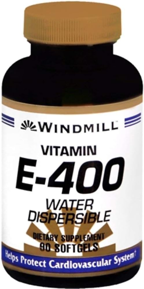 E-vitamiin SFGL 400 RÜ WTR DS WMILL, 90 loend