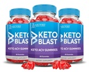 (3 Pack) Õunasiidri äädikakummid 1000MG Keto Blast Keto ACV Gummies Täiustatud valem, mis on valmistatud granaatõuna peedimahla pulbriga B12 Vegan Non GMO 180 Gummys