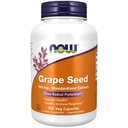 NOW Foods Supplements, Viinamarjaseemned 100 mg - Standardiseeritud ekstrakt, väga kontsentreeritud ekstrakt, mis sisaldab vähemalt 90% polüfenoole, C-vitamiini, 200 Veg kapslid