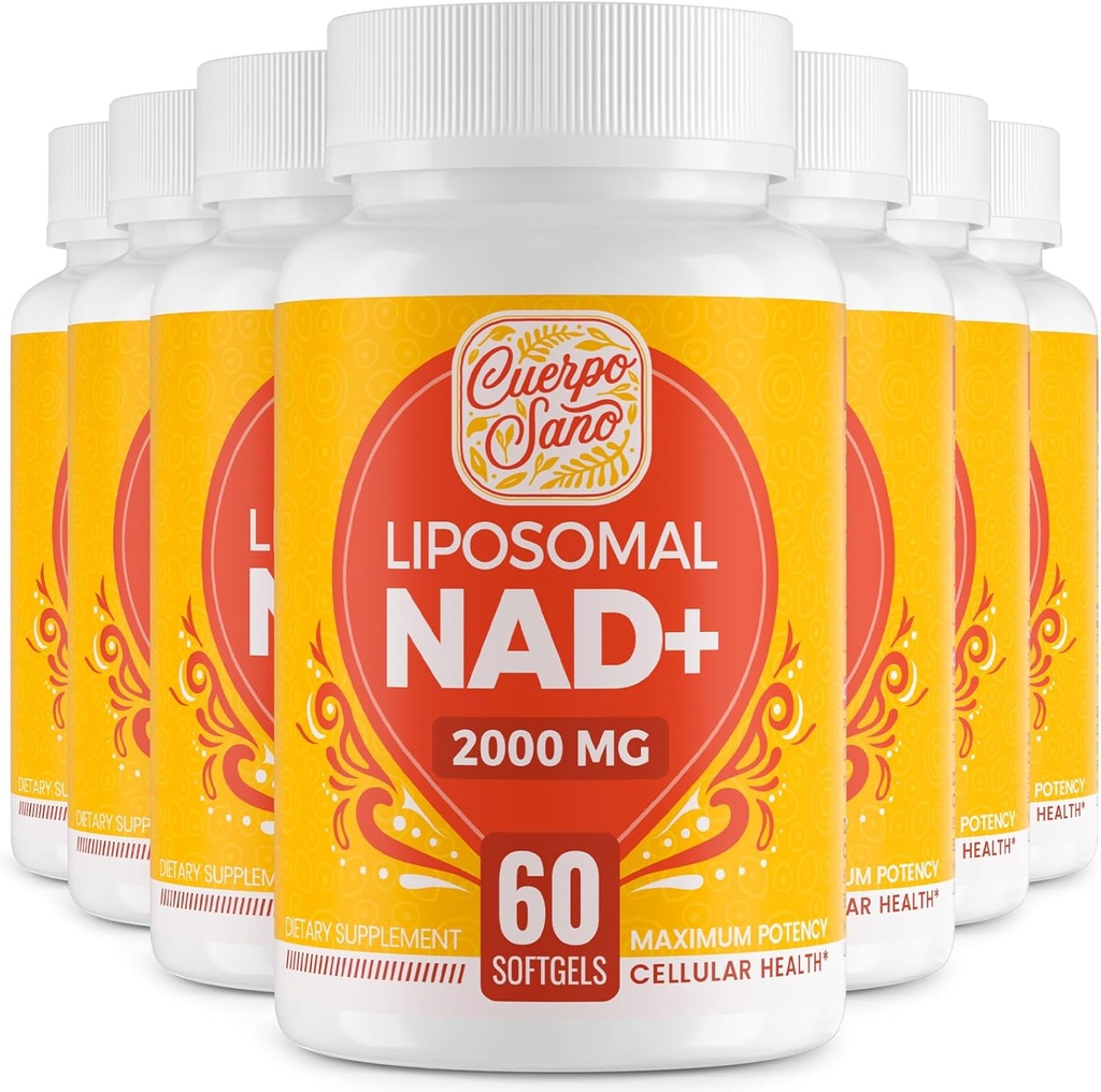 2000 MG NAD täiendus, liposomaalne NAD + suure imendumisega, tõhusam kui nikotiinamiid Riboside, puhas ja pluss lisand, vananemine kaitse, ainevahetus ja rakud, 480 pehmegeeli