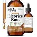 Looduslik ja orgaaniline lagritsa tinktuur - seedetrakti tugi - puhas lagritsa juure ekstrakti tilgad - Glycyrrhiza Glabra - Vegan, suhkur ja alkoholivaba täiendus - 2 fl oz