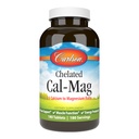 Carlson - Kelateeritud Cal-Mag, 2: 1 Kaltsiumi ja magneesiumi suhe, luude tugi, lihaste funktsioon ja energia tootmine, 180 tabletti