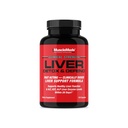 MuscleMeds Maksa Detox & Defend, Puhastamine, Parandamine Valem - Taimse Maksa Toetus Lisand, NAC, Silimariini Piimaohakas, 60 Servingut