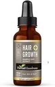 Juuksekasv Plus 1oz - bambuse juuksehooldustoode naistele ja meestele juuste kasvuks kollageenilisanditega, Keratin - juuste nahk ja küüned vitamiinid kõigile juuksetüüpidele - 1 pudel