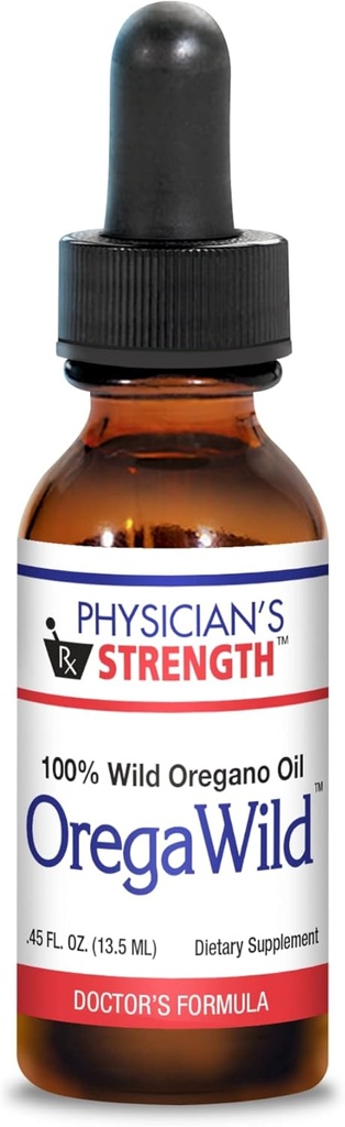 Arsti tugevus OregaWild - 13,5 ml - 100% Wild Oregano Oil - 216 Servings