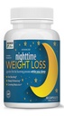 Maksimaalne Slim Nighttime Weight Support - õrn rasva põletamine & Sleep Aid - Aafrika Mango, Resveratrol & Green Tea - Non-GMO, Vegan, 60 kapslit