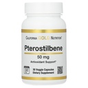 California Gold Nutrition Pterostilbene, 50 mg, 30 Veggie kapslit