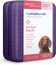 MySimplePetLab Kõrvahoolduskoer Kit I Ravimid Tris Manustamine Koer Kõrvapuhastusvahend I Nakkusravi Ketokonasool I Hüdrokortisoontilgad Mugav lõhn , sügelus või kõrvavalu