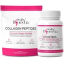 Annatrol luu tugi & FORTIBONE kollageenpeptiidid w/FORTIGEL, VERISOL ja TENDOFORTE - Täielik luu, liigese, naha, juuste, küünte ja ainevahetuse tugi | 1 kuu pakkumine (Pouch, 401,7G)