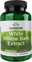Swanson White Willow Bark ekstrakt - soodustab ühist toetust ja lihaste leevendust - standardiseeritud 15% salitsiin - looduslik täiendus ilma kõhuärrituseta - (120 kapslit, 500 mg iga)