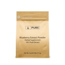Puhtad originaalkoostisosad Mustikaekstrakti pulber (4 oz) Mitte-GMO, Gluteenivaba, Taimne täiendus