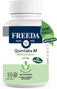 FREEDA multivitamiinid - Quintabs-M koos rauaga - Kosher multivitamiinid Naiste tervise toidulisandid - multivitamiinid naistele ja rauapuudusega meestele Täiskasvanud vitamiinid Multivitamiinid (100)