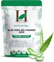 H&C taimsete koostisosade ekspert 100% puhas Aloe Vera geel Väetis pulber 200X 100 g | Tugev juurutusstimulaator | Taimede immuunsuse ehitaja