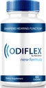 NutraRize Odiflex kapslid, Premium Ear Health valem, All-Natural Supplement kaitsta sisekõrva, ametliku kuulmise tugipillid, Odi Flex ülevaated (60 kapslit)