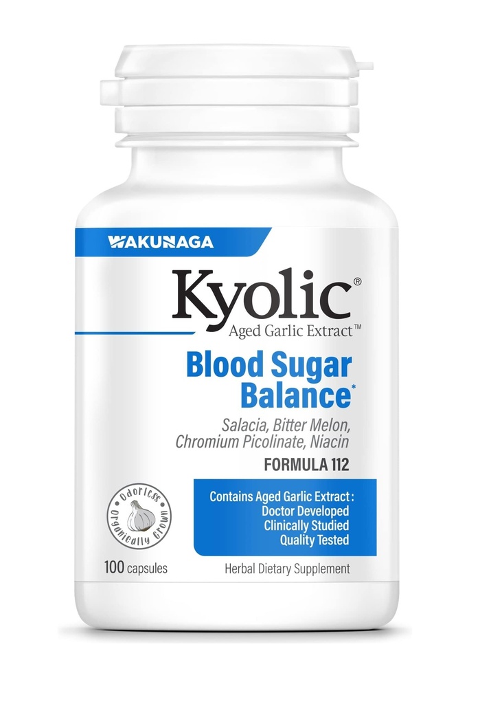Kyolic Aged Küüslauguekstrakt valem 112, 100 kapslit