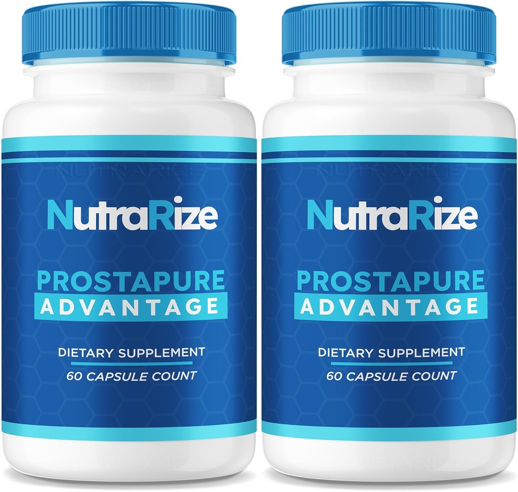 (2 Pack) Prostapure kapslid, Prostapure Advantage eesnäärme lisand, ametlik looduslik täiustatud valem, maksimaalse tugevusega pillid üldise tervise toetamiseks, Prosta Pure ülevaated (120 kapslit)