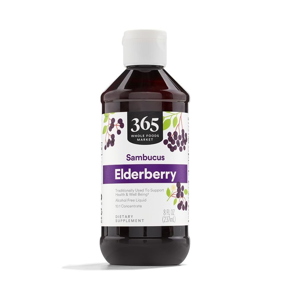 365 By Whole Food Market, Elderberry Syrup, 8 Fl Oz