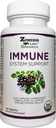 Zenesis Labs Organic Immune Support Supplement C-vitamiin, Moringa, Elderberry, Astragalus, Oregano, Ingver, küüslauk (90 tabletti, 30 päeva pakkumine)