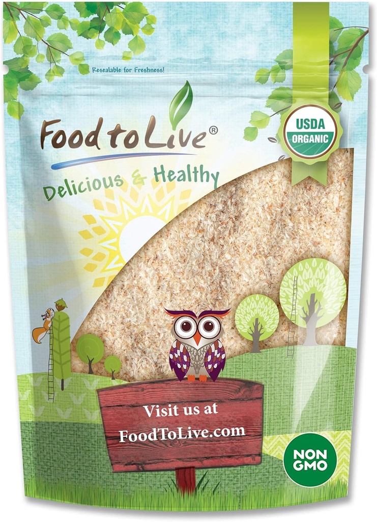 Toit elada - Orgaaniline kogu Psyllium husks, 4 Ounces - Non-GMO helbed, Vegan, rikas dieet kiudaineid, looduslik toit paksendaja, suurepärane küpsetamiseks