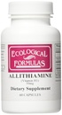 Ökoloogilised valemid Allitiamiin Vitamiin B1 50 Mg, valge, 60 Count