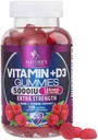 Vitamiin D3 täiendus Gummy 5000 RÜ (125 mcg) Dieet Vitamiinid D meestele ja naistele - Luud, hambad, lihased ja immuunsuse tervise toetamine, kõrge potentsi VIT D3 Looduse mitte-GMO ja gluteenivaba - 120 Gummies