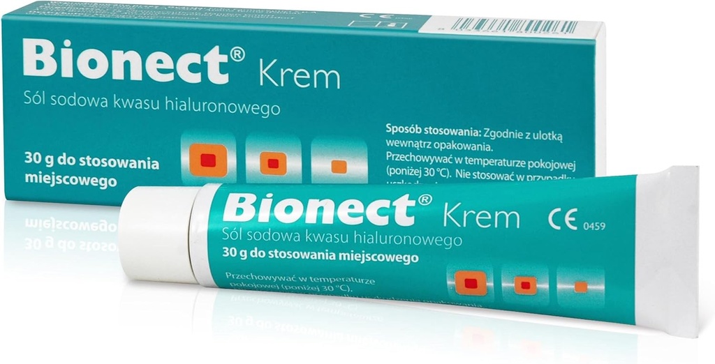 BIONECT kreemi ärritatud ja kahjustatud nahale, see leevendab Fidia ägedat ja kroonilist haava paranemist