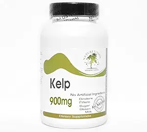 Kelp 900mg ~ 180 kapslit - ei lisaaineid ~ Looduslisandid