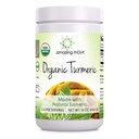Amazing India USDA sertifitseeritud orgaaniline kurkum pulber 16 Oz (1 Lb) täiendus | Mitte-GMO | Gluteenivaba | Valmistatud USA-s