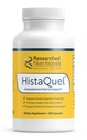 Uuritud Toitumisained HistaQuel - Dual-Action Histamine & Mast Cell Support Formula - Kliiniliselt uuritud Flavonoid & Taimne valem koos nõel ja must köömne seemneõli, 120 kapslit