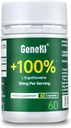 L-Ergothioneine Supplement, 30mg(EGT) / Serving, 6X ergotioneiin Seeneekstrakti täiendused Pikkus, immuunsuse tugi, südame tervis ja aju täiendus, Lab Testitud, valmistatud USA, 60 Servings