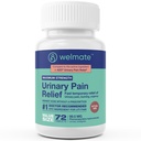 WELMATE - kuseteede valu leevendamine (72 tabletti) - fenasopüridiinvesinikkloriid 99,5 mg - kuseteede valu, kiireloomulisus ja ebamugavus - maksimaalne tugevus - üle leti ravim