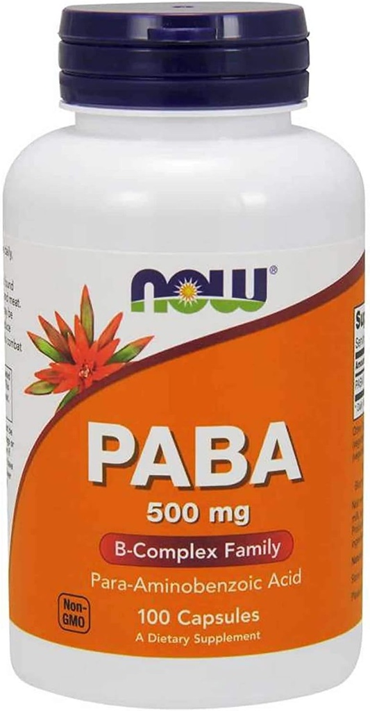 PABA 500mg 100 kapslit (2 pakendis)