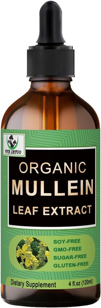 Orgaaniline Mullein Leaf Extract kopsudele