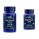 Life Extension MacuGuard Eye Health Supplement koos magneesiumkapslitega 500mg - luteiin, tseaksantiin, meso-zeaksantiin ja safran tervisliku nägemise jaoks - 60 Softgels ja 100 Taimekapslit