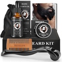 Habemekasvu ja hoolduskomplekt - Kasvuõli (2Oz), Balm, Comb, E-raamat, Hoidmiskott, Mustache Mensi kinkekomplekt talle