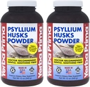Yerba Prima Psyllium Husk Pulber 12 oz (2 pakk) - looduslik kiudainelisa