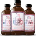Andi Lynn's LittleBerry, Elderberry Syrup lastele, kellel on C-vitamiin ja tsink, kiire toimega immuunsuse tugi, 4 oz (3-Pack)