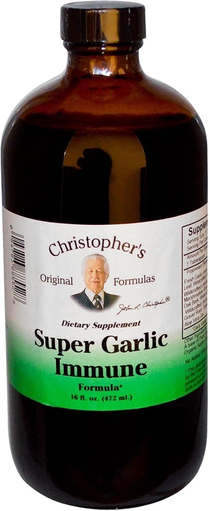 Christopher's Original Formulas Super Küüslauk Immune Syrup 16 fl oz