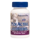 NaturesPlus Pedi-Active LECI-PS, DMAE kompleks - 120 närimistabletti - segatud marjamaitse - lastele närimistablettt, soodustab aju tervist, fookus - taimetoitlane, gluteenivaba - 60 serveerimist