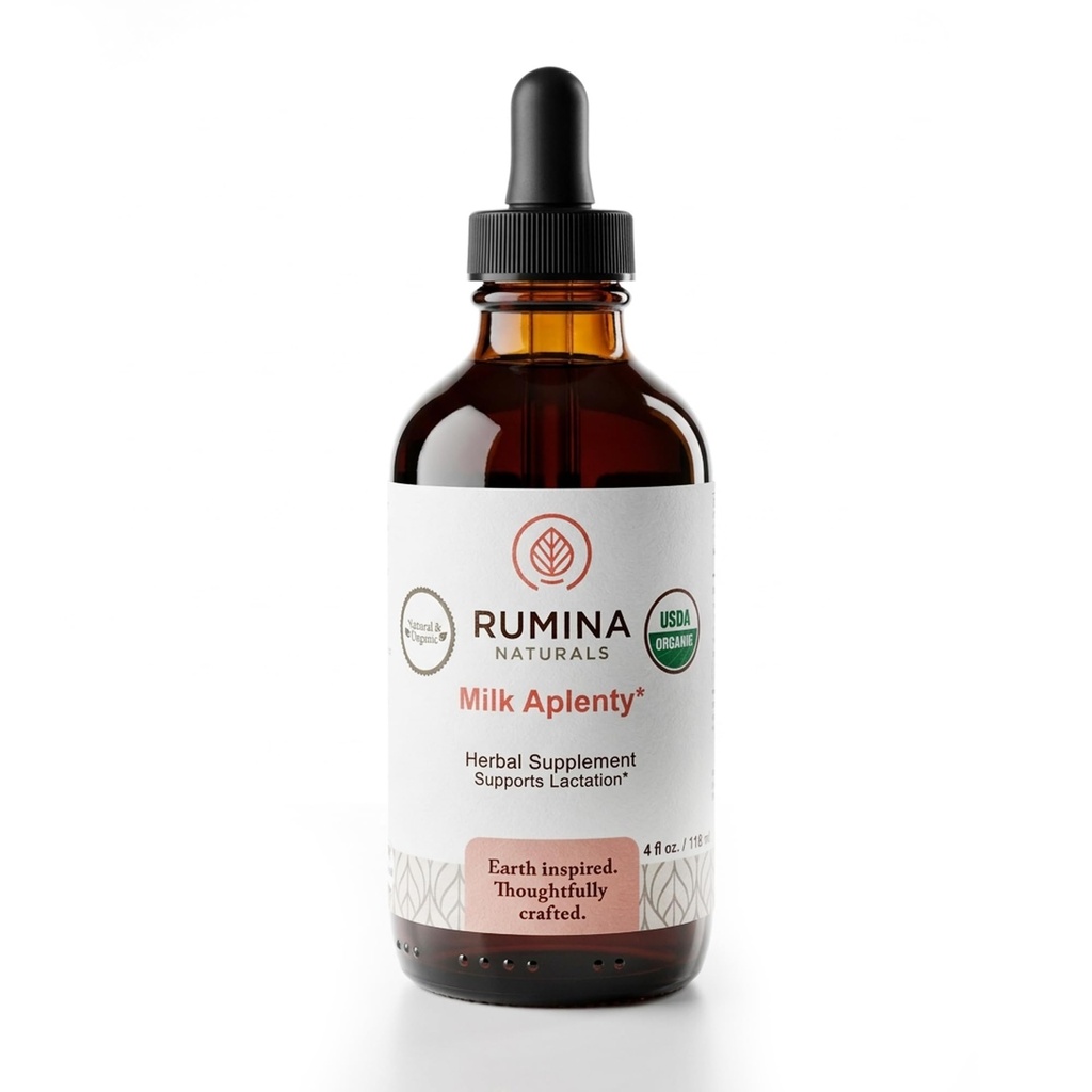 Piima aplenty Lactation Supplement: Suurendage oma piima pakkumist loomulikult! Sertifitseeritud orgaaniline rinnaga toitmise täiendus rinnapiima pakkumise suurendamiseks. Lambaläätse vaba rinnapiimalisandid, vegan (4 Oz)